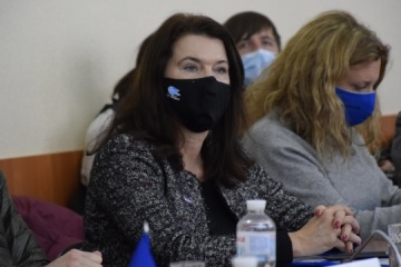 Podczas wizyty w Donbasie Przewodnicząca OBWE wyraziła poparcie dla Ukrainy