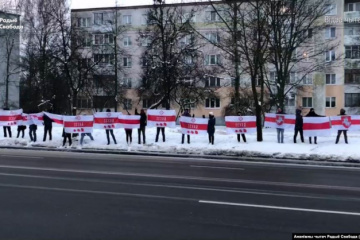 В Беларуси проходят митинги солидарности с политзаключенными