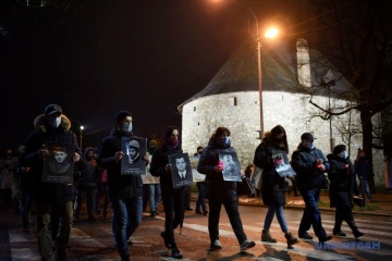 У Львові пройшла «Тиха хода» пам'яті Героїв Небесної Сотні