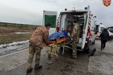 Поранених бійців евакуювали з Харкова до госпіталів Києва та Вінниці