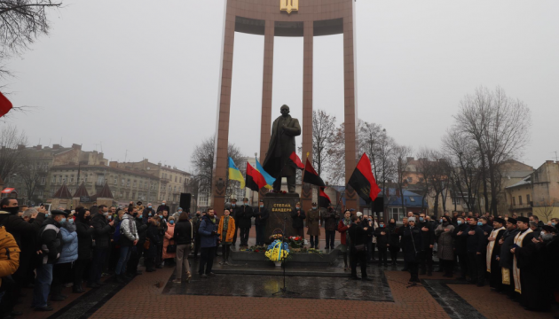 У Львові пройшли урочистості до річниці від дня народження Степана Бандери