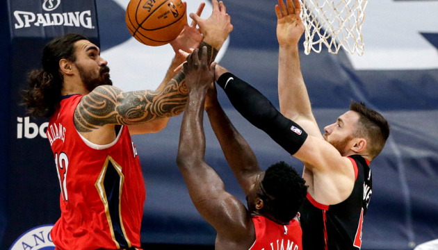 НБА: «Торонто» із Ленем поступився «Новому Орлеану»