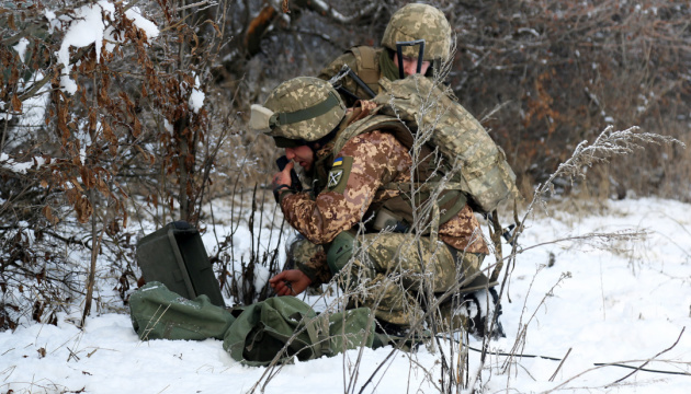 １月２３日の露占領軍停戦違反１０回、ウクライナ軍人１名負傷＝宇統一部隊