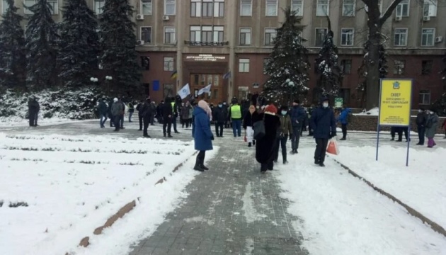 Тарифні протести пройшли в Миколаєві