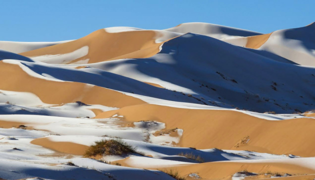 У пустелі Сахара різко знизилася температура повітря.