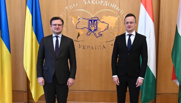 ウクライナ・ハンガリー外相会談　冷静な議論継続を強調