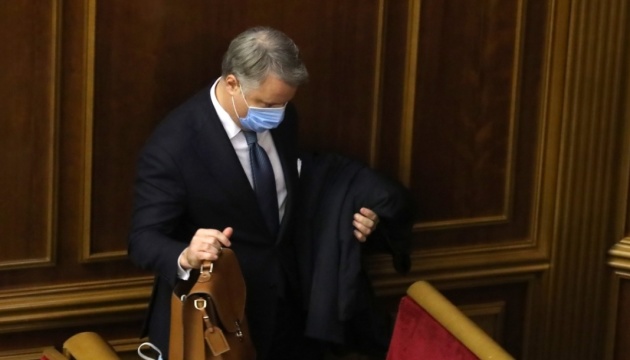 Ernennung von Juri Witrenko zum Energieminister im Parlament gescheitert