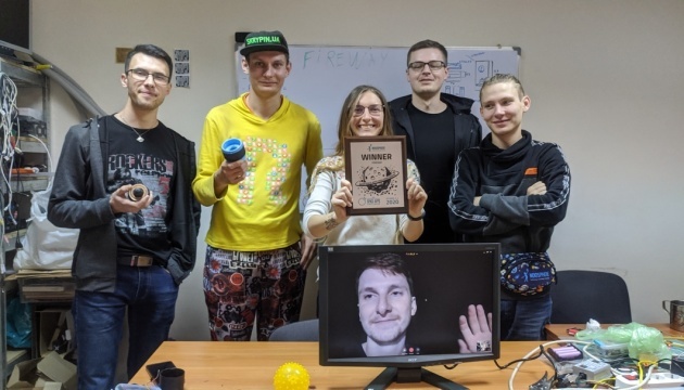 Ukrainian team wins NASA Space Apps Challenge hackathon award 