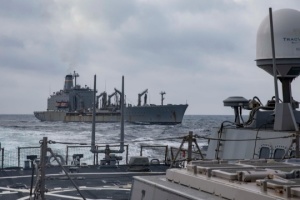 La Armada de Ucrania realiza ejercicios conjuntos con barcos estadounidenses en el Mar Negro