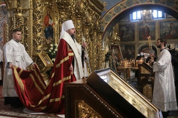 У Михайлівському Золотоверхому відслужили панахиду за Небесною сотнею