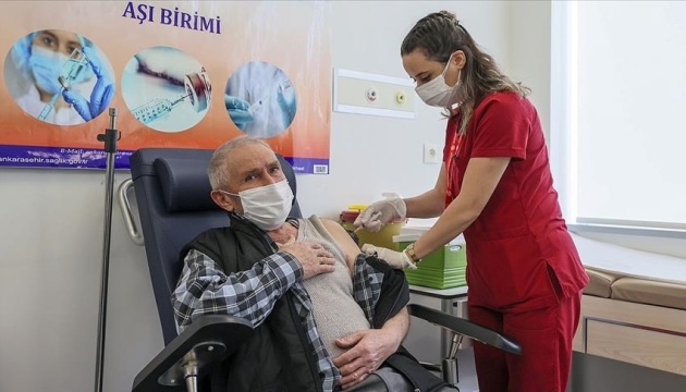 У Туреччині вакциною Sinovac вже зробили понад два мільйони щеплень