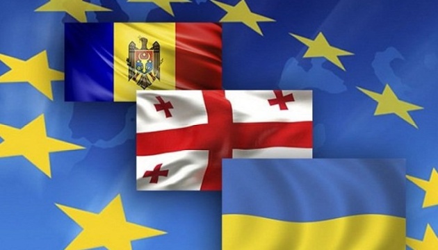 Ukraine, Georgia, Moldova express joint vision for Eastern Partnership development