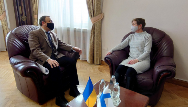 Ukraine, Finland discuss cooperation in countering hybrid threats