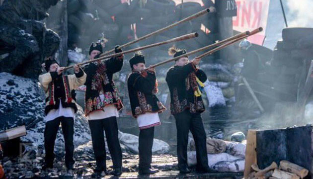 Революція Гідності: 5 лютого на Майдані з’явилася «Мистецька сотня»
