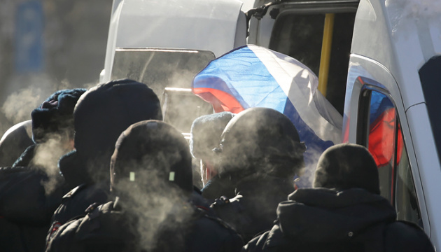 У Росії відкрили 90 кримінальних справ після протестів у січні-лютому