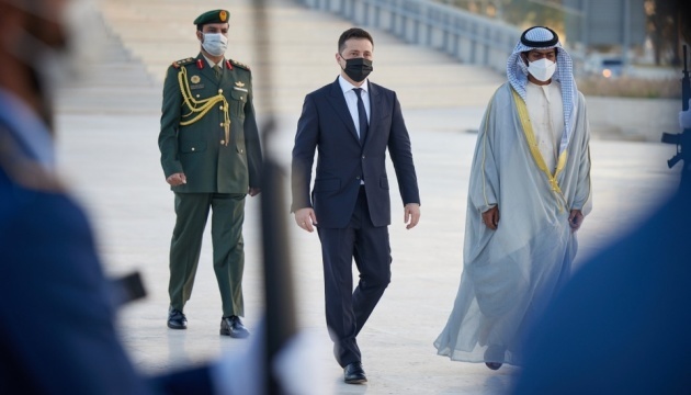 Medien teilen Details von Selenskyjs Besuch in den Vereinigten Arabischen Emiraten mit