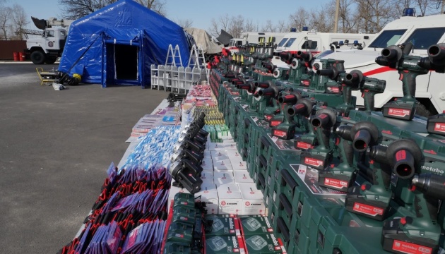 Los rescatistas en la región de Donetsk reciben equipos de la ONU por valor de UAH 4 millones