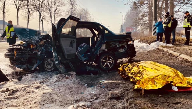 На Прикарпатті у смертельну ДТП потрапили чотири авто