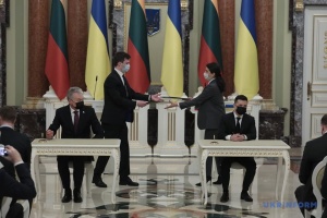 Zelensky et Nausėda signent une déclaration sur la perspective européenne de l'Ukraine