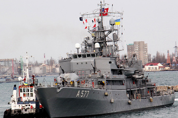 Cztery statki NATO wpłynęły do portu w Odessie