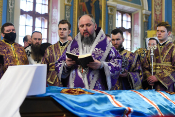 В Хмельницком попрощались с митрополитом Антонием