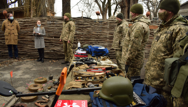 European ambassadors acquainted with mine clearance in JFO area