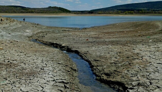 Лютневі опади лише частково поповнили запаси води в Крим