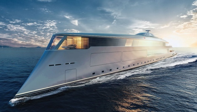 Еко-яхта Sinot Aqua як високотехнологічний витвір мистецтва. Інфографіка