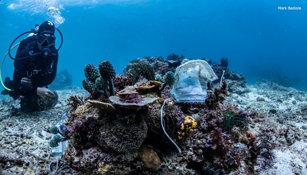 Філіппінські рифи засмітили одноразовими масками