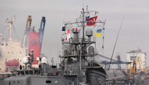 Four NATO ships enter Odesa port