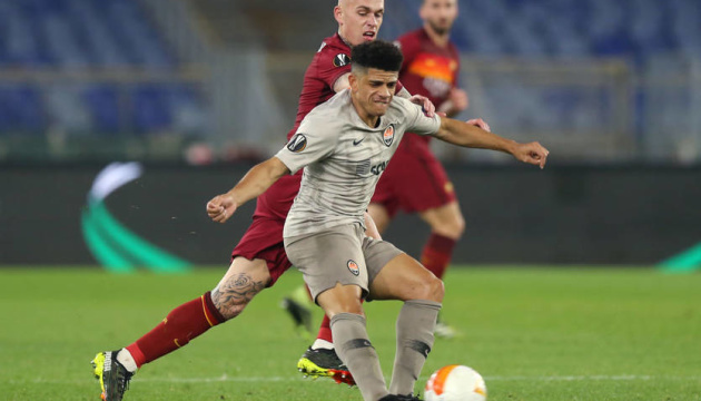 El Shakhtar pierde ante el Roma en el partido de los octavos de final de la UEFA Europa League
