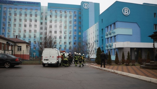 У Києві горіла лікарня