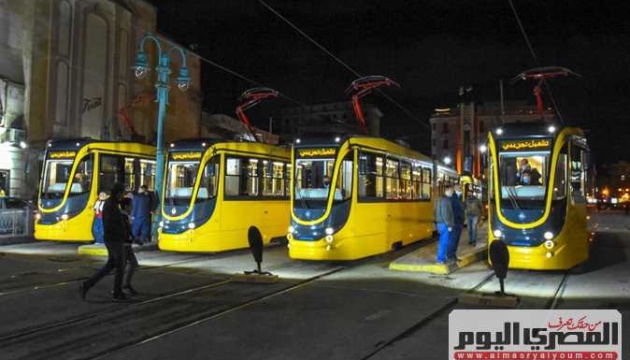Tranvías ucranianos circularán por la egipcia Alejandría