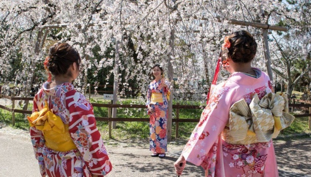 У Японії рекордно рано зацвіла сакура