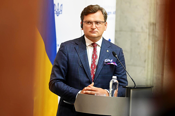 Ukraine's Foreign Minister Dmytro Kuleba