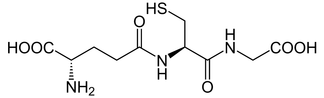 хімічна формула молекули глутатіон