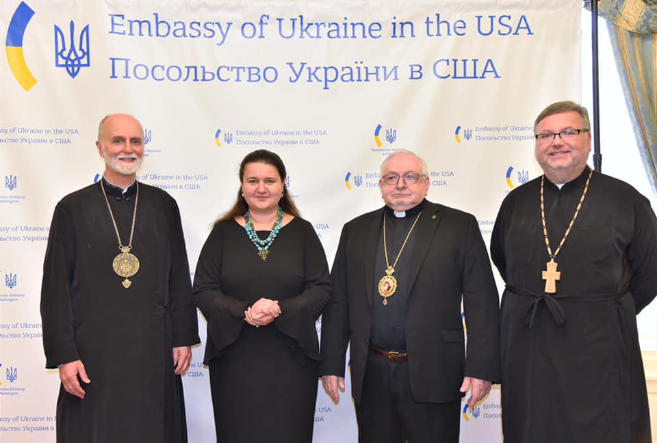 Markarova meets with representatives of Ukrainian Greek Catholic Church ...