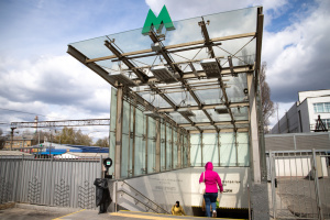 Ворожим обстрілом пошкоджена інфраструктура метро «Святошин» у Києві
