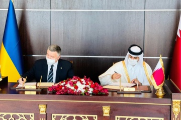 Innenminister Awakow unterzeichnet in Katar Memorandum über Kooperation bei Verbrechensbekämpfung