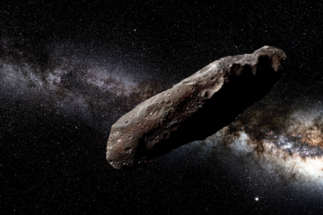 Прибулець із далекого космосу “Oumuamua” (“Посланець”). Інфографіка