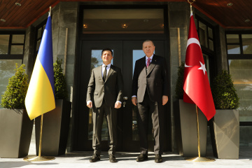 ゼレンシキー大統領、エルドアン・トルコ大統領と会談