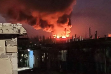 В окупованому Донецьку горить місцевий м'ясокомбінат