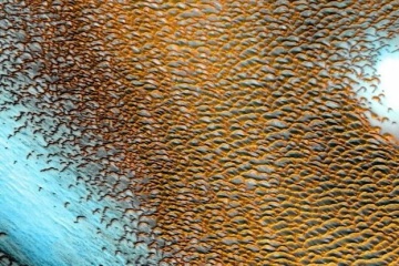 NASA показало «море дюн» на Марсе