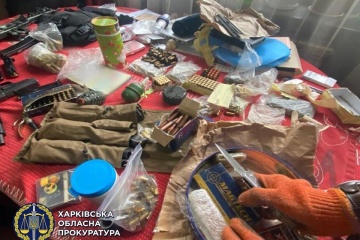 Підприємець із Харківщини облаштував удома арсенал боєприпасів