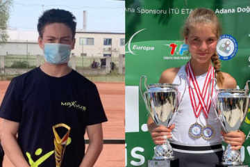 Украинские юниоры Агинский и Сокольвак выиграли титулы Tennis Europe