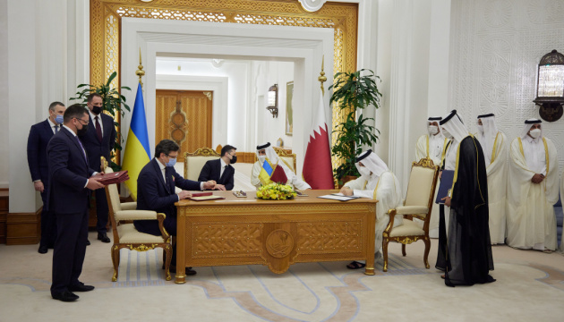 Ukraine, Qatar sign 15 joint documents