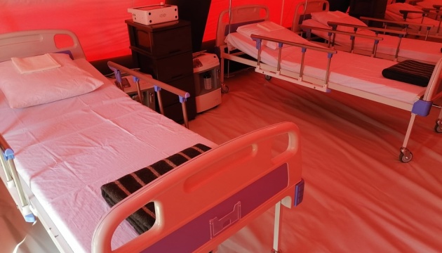 На Хмельниччині у мобільному COVID-госпіталі перебуває десять пацієнтів