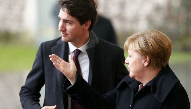 Trudeau, Merkel discuss Russia’s military activities along Ukraine's borders