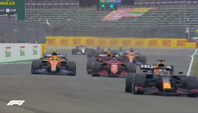 Формула-1: Ферстаппен виграв Гран-прі Емілії-Романьї