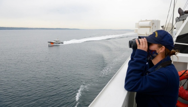 U.S. Cutter Hamilton enters Black Sea